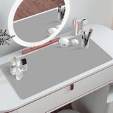 Dry Erase Mouse Pad, Real Writable & Erasable Desk Pad, Waterproof, Anti-Scratch, Heat Resistant Large Mouse Pad, Dry & Wet Erase Desk Mat, For Office Home Classroom (Grey, 23.6" X 11.8")