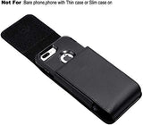 Fit for iPhone 13 Mini 12 Mini iPhone SE 2020 iPhone 8 7 6S 6 Belt Holster Premium Leather with Belt Clip Loop Fit with Defender Case Protective