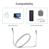 Cord Replacement For Ue Boom Charger, 1.2M Usb Charging Cable Compatible With Logitech Ultimate Ears Boom 3/ Megaboom 3/ Ue Wonderboom/Ue Boom/Megaboom/Mega Boom (1 Pack, White)