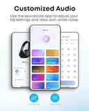 Soundcore by Anker Q20i Hybrid Active Noise Cancelling Headphones, Wireless Over-Ear Bluetooth, 40H Long ANC Playtime, Hi-Res Audio, Big Bass,