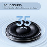 UH35 USB-C/A Headset with Noise Cancelling Microphone, Wired Headphones for Computer PC, Mute Button, Compatible with Zoom, Google and Other Leading