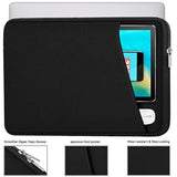 Laptop Sleeve, Durable Briefcase Shockproof Protective Case, Handbags Portable Laptop Bag For 15.6 Inch Hp Dell Asus Lenovo Notebook Computer With Front Pocket, Black