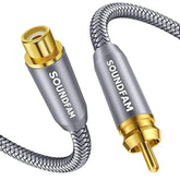 Rca Extension Cable Digital Coaxial Audio Cable Gold-Plated Rca Cables Hi-Fi S