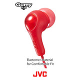 In-Ear Earbud Headphones, Powerful Sound, Secure Fit, Silicone Tips, Black