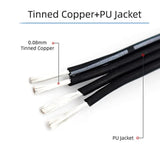 xiwai USB 2.0 Male to USB-C Type-C Up Down Angled 90 Degree Data Flat Slim FPC