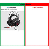 Professional Headset Earpads Replacement Headphone Ear Pads Compatible With Hp Omen 800 Omen800 Headphones