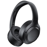 E4 AirComfy Headsets with Microphone Noise Cancelling, Over-Ear PC Headphones, Crystal Clear Surround Sound 263g Ultra Lightweight 3.5mm Wired