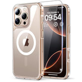 Iphone 16 Pro Max 3-in-1 Magsafe Case With 2 Screen Protectors Clear 6.9 Inch