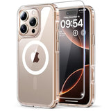 Iphone 16 Pro Max 3-in-1 Magsafe Case With 2 Screen Protectors Clear 6.9 Inch