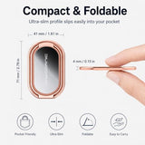 Phone Ring Holder Finger Kickstand, 540° Dual Direction Rotating Phone Grip for iPhone, , Huawei Smartphone, Tablet, Kindle, Switch Lite