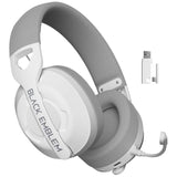 X2 Wireless Gaming Headset, 2.4Ghz Gaming Headphones With Mic, Bluetooth 5.4, 50H Battery, Breathable Earcups, Lightweight Wireless Headset For Pc/Ps5/Ps4/Switch