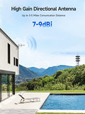 Directional Yagi Antenna For Cell Phone Signal Booster/Cellular Repeater With Sma Female Connector 7-9 Dbi 4G Lte Broadband 698-2700 Mhz Outdoor Antenna Universal