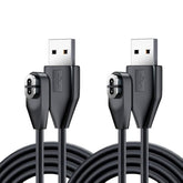 Replacement For Shokz Headphones Charging Cable, 2 Pack Charger For Shockz Aftershokz Open Run Headphone, 3.3Ft Magnetic Usb Cord