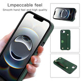 for Apple iPhone 17e Crossbody Case with Card Holder & Wrist Strap, PU Leather Shockproof Cover with Adjustable Shoulder Lanyard & Wristband