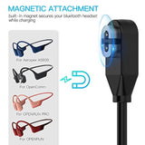 2 Pack Compatible For Shokz Charging Cable,Magnetic Charger Cord Compatible For Aftershokz Aeropex As800,Shokz Openrun Pro,Openrun,Openrun Mini,Opencomm Bone Conduction Headphones