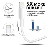 4 Pack 6FT Lightning to USB Cable MFi Certified Fast Charging Cord for iPhone iPad