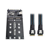 Sff-8654 Cable & Card U2 Kit Ngff M-Key To Slimline Sas Nvme Pcie Ssd Sata Ada