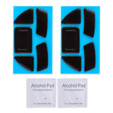 2Sets Mouse Feet Pads Skates Compatible For Razer Viper Ultimate Cyberpunk 2077 Lpl Gaming Mouse