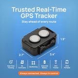 Brickhouse Car Trackers For Your Vehicle - Spark Nano 7 Gps Tracking Device With Magnetic Waterproof Case - Hidden Real-Time 4G Lte Vehicle Finder - 1 Year Subscription Included