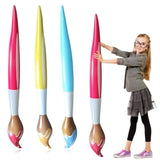3-Pack 42-Inch Back to School Pencil Foil Balloons for Classroom Decor
