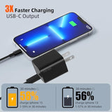 Usb C Gan 30W Fast Charging Block(Non-Foldable),Pps Pd Mini Type C Power Adapter For Iphone 16/16 Plus/16 Pro/16 Pro Max/15/14/13/12/11,Galaxy S25/24/23/22,Ipad/Airpod/Apple Watch(Cable Not Include)