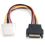 10149 15-Pin Serial Ata Male To Lp4 Female Power Cable (6 Inch)