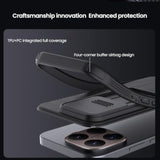 Xiaomi Mi 15T Pro Phone Case Cover, Slim Protective Case with Camera Protector, Hard PC and TPU Ultra Thin Anti-Scratch Phone Case for Xiaomi 15T Pro 5G (Black, 15T Pro)