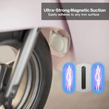Car Tracker Gps Tracker For Vehicle,No Monthly Fee Gps Car Tracker,Real Time Gps Tracking Device With Magnetic Case,Global Coverage Location Tracker For Car,Pet,Kids,Elderly,Items-White,2Pcs