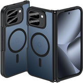 Magnetic Case For Google Pixel 10 Pro Fold, Pixel Fold Case For Magsafe Compatible Wireless Charging, Skin-Friendly & Smooth Touch, Military-Grade Shockproof & Drop-Proof Cover, Slim, Black