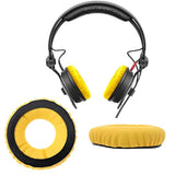 1 Pair Earpads Compatible With Sennheiser Hd25 Hd25-Ii Hd25Sp Hd25Sp-Ii Headphones Replacement Leather Soft Foam Ear Cushions Headset Repair Parts Black