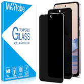 [2 Pack Privacy Screen Protector For Motorola Moto G Stylus 5G 2024 Tempered Glass, 9H Hardness, Anti Scratch, Bubble Free, Easy To Install