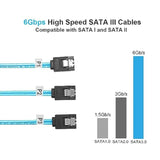 Sata-Iii Cable:12 Inches,3 Pack Sata 6Gbps Cables Flexible Sata Cable,Straight