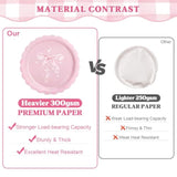 322 Pcs Pink Bow Birthday Decorations (Serves 50), Plates And Napkins Cups Knifes Forks Banner Tablecloth Balloons Bow Theme Tableware For Girls Bachelorette Party Decor