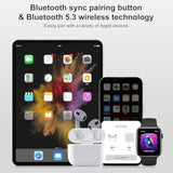 Wireless Charging Case Replacement Compatible With Airpod 3Rd Generation, Air Pod 3 Charger Case With Bluetooth Pairing Without Earbuds, White