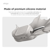 elago Armor Compatible with AirPods 4 Case - for AirPods 4th Generation Cover, Carabiner Included, Supports Wireless Charging, Shock Resistant, Full Protection (Stone)