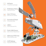 Yuma Wireless Mouse - Radar, Lightweight Gaming Mice, Pixart 3395 Sensor, 26K Dpi, 650 Ips, 50G Acceleration, Up To 70 Hours Battery Life, 4Khz Wireless Polling Rate With Motion Sync