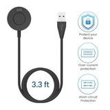 2-Pack Charger Compatible With Garmin Forerunner 165/Forerunner 55/Forerunner 570 970/Forerunner 955 965 Charger, Replacement Charging Cradle Dock For Garmin Forerunner 165 55 955 965 970 570