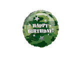 Army Tank Camouflage Party Supplies Birthday Balloon Bouquet Decorations