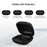 Charging Case Replacement Compatible For Powerbeats Pro Charger With Bluetooth Pairing Sync Button, 700Mah Built-In Battery (Not Include Powerbeats Pro) Black