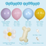 Blue Dog Balloon Garland Kit: Puppy Party Decor, Baby Shower