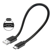 Short Micro Usb Cable,Android Charger Compatible With Fire Stick,For Roku Stick,Ps4,For Xbox.Fast Charging Cord For Kindle Tablet,For Bose Soundlink Speaker,Chromecast,Computer Phone,Power Bank,8 Inch