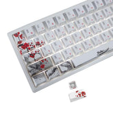 Pbt Japanese Keycaps-Side Printed Keycap Set Double Shot Shine Through Custom