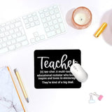 Teacher Appreciation Mouse Pad?Mouse Pads For Desk Accessories Office Gaming Working,Teacher Gifts For Women Men,Teacher Gifts From Student,9.5X7.9 Inches
