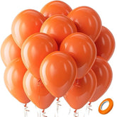100 Pack 12Inch Orange Latex Balloons Birthday Bridal Shower Party Decor