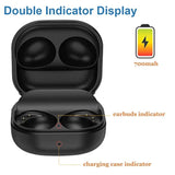 Charging Case For Samaung Galaxy Buds 2 Pro Sm-R510, Replacement Charger Cradle With Usb-C Cable For Galaxy Buds Pro 2, Led Indicator (700Mah, Black)