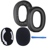 Elite 85 H Earpads Ear Cushions Compatible With Jabra Elite 85H Wireless Noise Canceling Headphone Protein Leather Replacement Ear Pads Cups Cover With Memory Foam