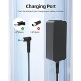 45W Ac Charger Fit For Hp 15-Dw3025Cl 15-Dw3033Dx 15-Dw3013Dx 15-Dw0077Nr 15-D