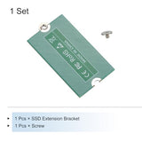 M2+ M.2 Ngff/Nvme Length Extend Adapter 2242-2280 Only Ssd Extension Bracket Card Plate Pcb Board For Pc Computer Case
