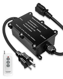 Ac110V Waterproof Box Power Switch, Long Distance Wireless Remote Control For Lights Dust Collectors Farm Water Supply