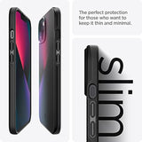 Spigen Thin Fit Designed for iPhone 13 Case (2021) - Black